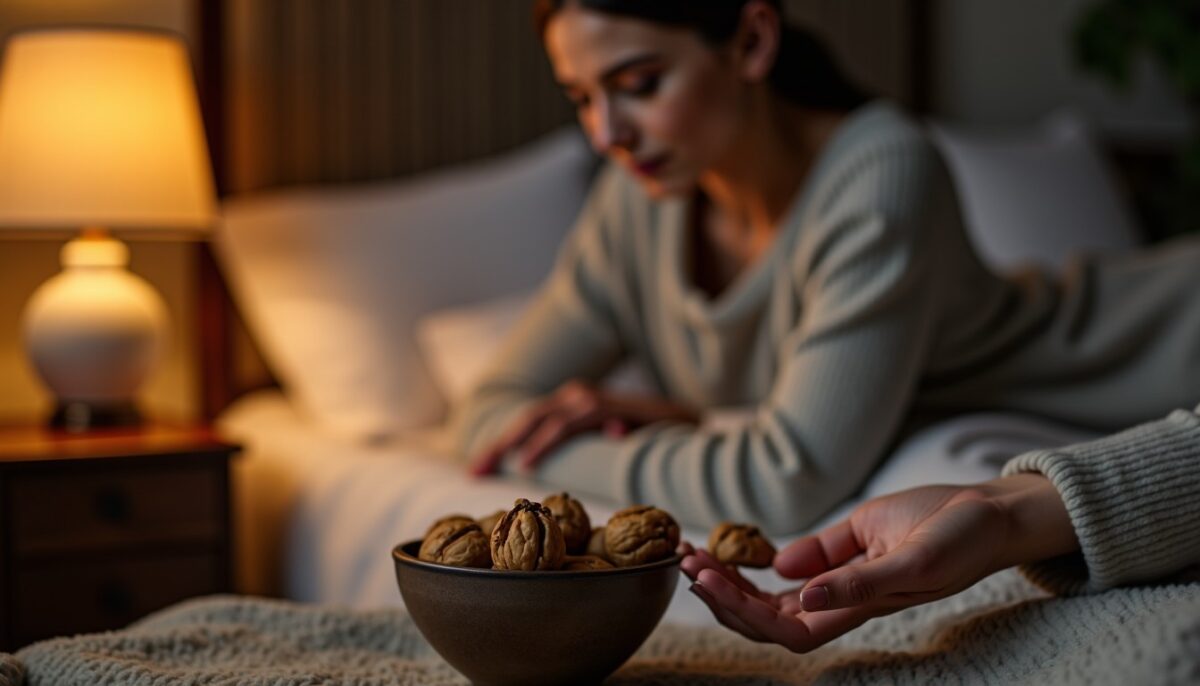 Manger des noix le soir pour mieux dormir : preuve, dose et timing à connaître dès maintenant